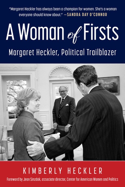 Meet Kimberly Heckler, author of <em>A Woman of Firsts: Margaret Heckler, Political Trailblazer</em>